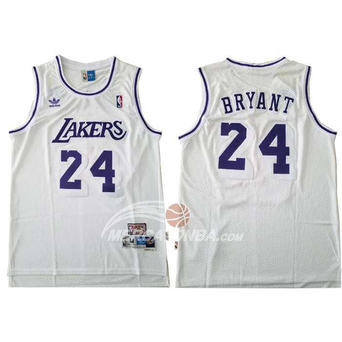 Maglia Los Angeles Lakers Kobe Bryant Bianco